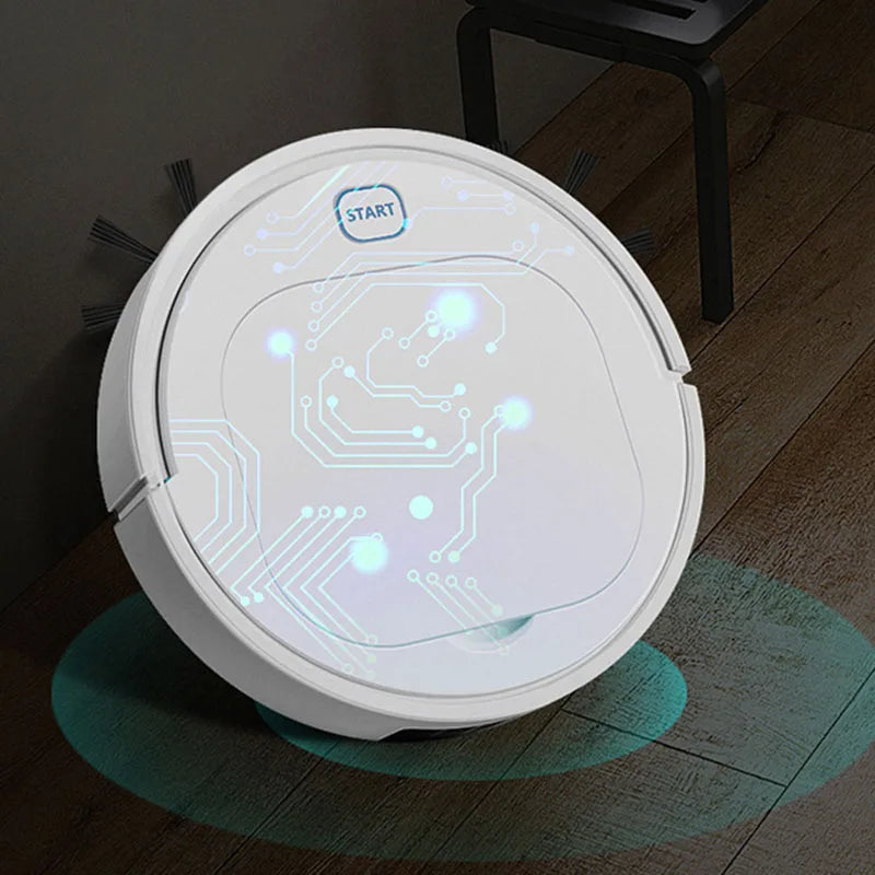 USB Charging Intelligent Lazy Robot Wireless Vacuum Cleaner Sweeping Vaccum Cleaner Robots Carpet Household Cleaning Machine Whi