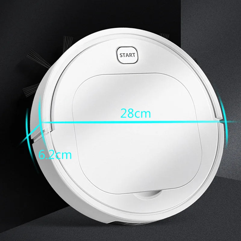 USB Charging Intelligent Lazy Robot Wireless Vacuum Cleaner Sweeping Vaccum Cleaner Robots Carpet Household Cleaning Machine Whi